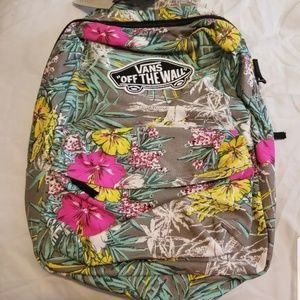 Van's Floral Bookbag